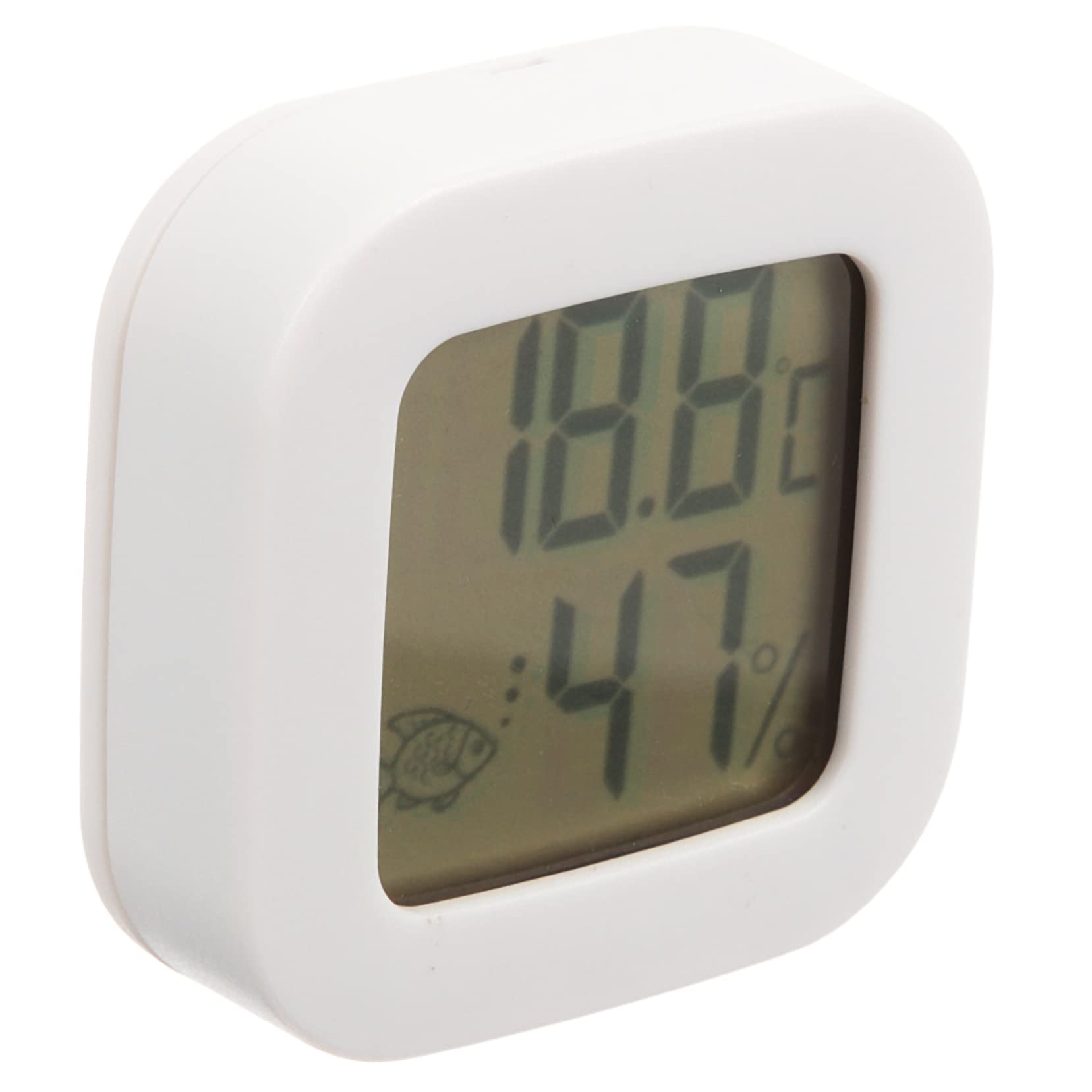 BESPORTBLE 5piezas Termómetro Digital Para Acuario Adhesivo Medidor De Temperatura Para Peceras De Agua Dulce y Salada Lecturas Precisos Cada Segundos Fácil Instalación y Portátil