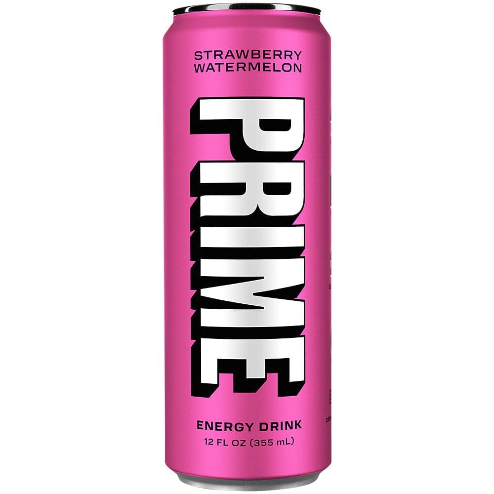 Prime Drink Strawberry Watermelon Sports Drinks | With Zero Sugar Added Exotic Delicious Flavour New Edition 330ml Can (Imported) (B0CZXVPWN3) Amazon Price History, Amazon Price Tracker