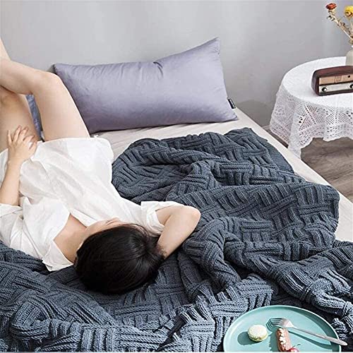 59"X 79" Dikker Warme Fuzzy Microfiber Lichtgewicht Gebreide Dekens voor Couch Bed Sofa Brown - Image 4