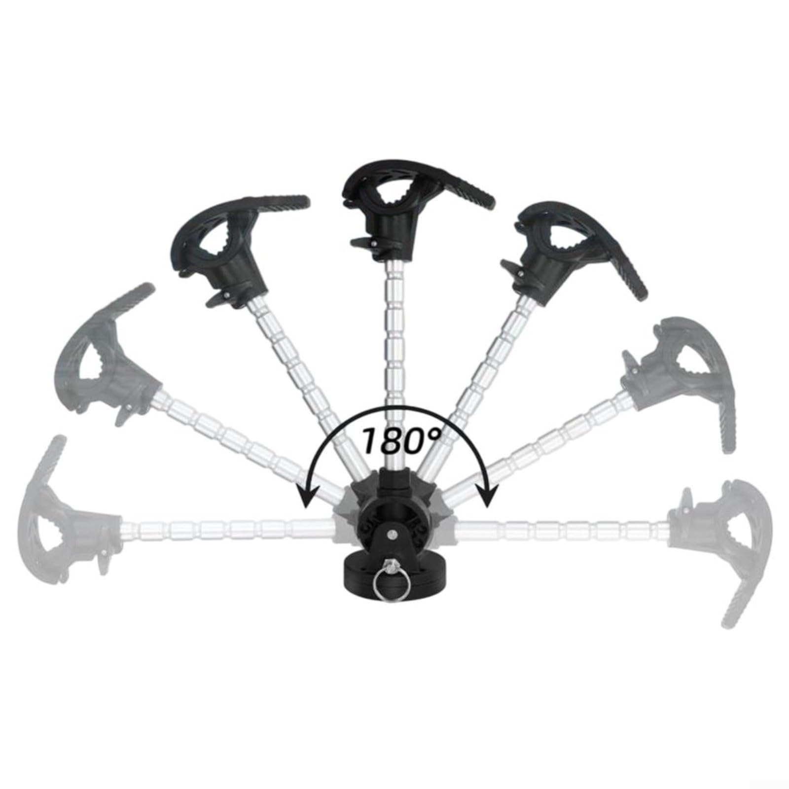 Pour Minn Pour Kota Moteur Hors-Bord Support Stabilisateur Aluminium, Réglable 180