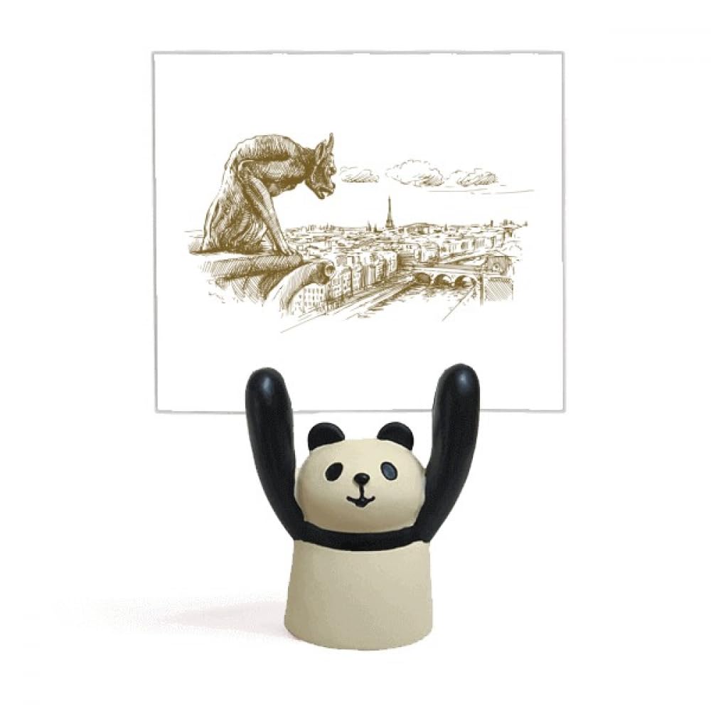 Support de téléphone panda en dessin animé pour décoration de bureau