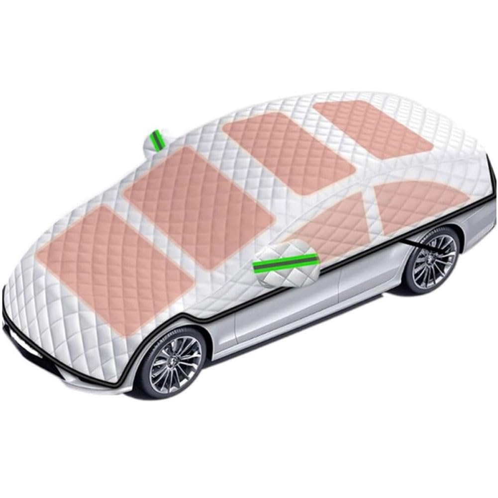 Frontscheibenabdeckung Winter Auto für Jetta VI 2011-2018, Windschutzscheibenabdeckung Windschutzscheibe Abdeckung Windschutzscheiben,D/Entire-Vehicle