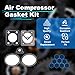 Vzesavc D28760, KK-4949, D30139 Air Compressor Gasket Kit Compatible with Craftsman Porter Cable DeVilbiss 919153160 919167244