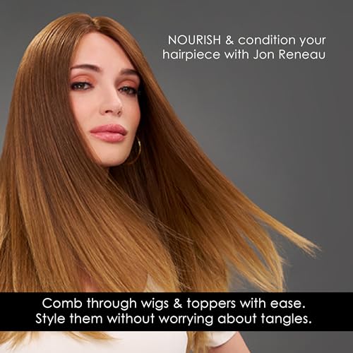 Jon Renau Argan Smooth Luxury Conditioner for Human Hair Wigs, 8.5 Ounce - Image 4