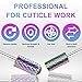Ejiubas Nail Drill Bits, Tungsten Carbide Drill Bits For Nails, 7PCS Nail Bits For Nail Drill, 3/32 Inch Nail Bits, Nail Drill Bits For Acrylic Nails