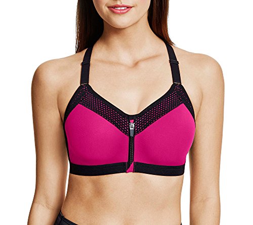 Wacoal Women's Sport Zip Front Contour Bra