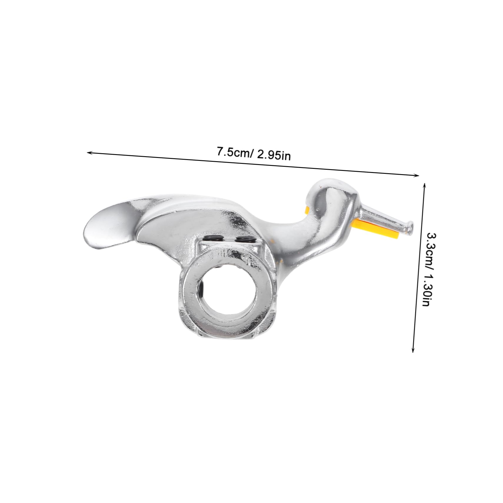 Reifenmontierkopf aus Gussstahl mit Vogelkopf Design Silber