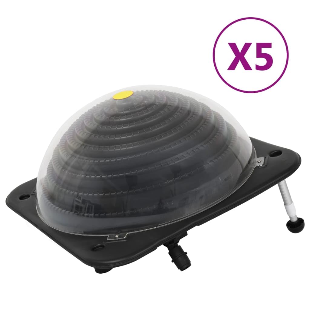 Genérico Calentadores solares de Piscina 5 pzas HDPE Aluminio 75x75x36cm,Casa y jardín,Piscina y SPA,Accesorios para Piscinas y SPA,Climatizadores de Piscina,3079665
