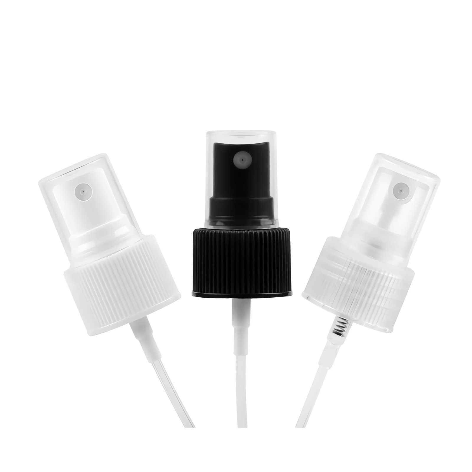 12 Pezzi 50ml Flaconi Spray in Plastica Nero 38MM x 99MM, Vuoti Bottiglie Spray Fine Nebbia Bottiglia da Viaggio, Flacone Spray Atomizzatore Vuoto con Pompa Nero, Profumo Sprayper
