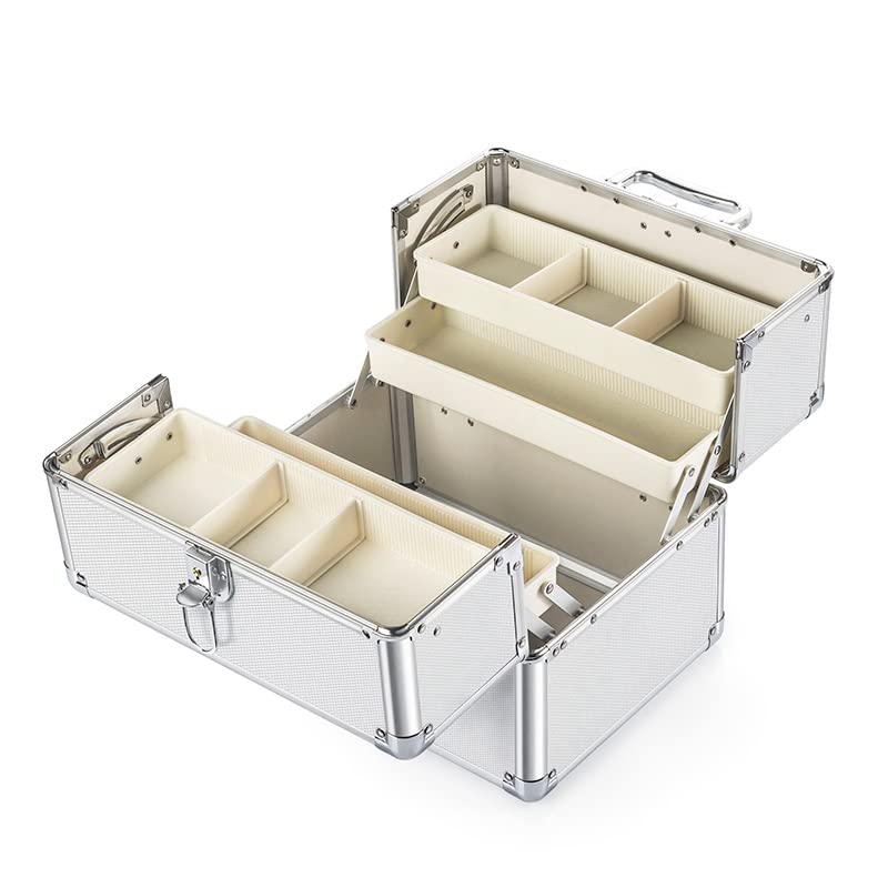 Trousse de Secours/Boîte Médicaments Boîtier de Secours de médecine en Aluminium Portable avec Verrouillage Boîte de Collecte de médicaments Boîte de Médecine Familiale (Color : Small)