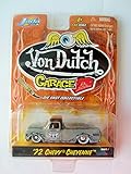 Jada VON DUTCH GARAGE 1972 Chevy Cheyenne GREY WITH DESIGN