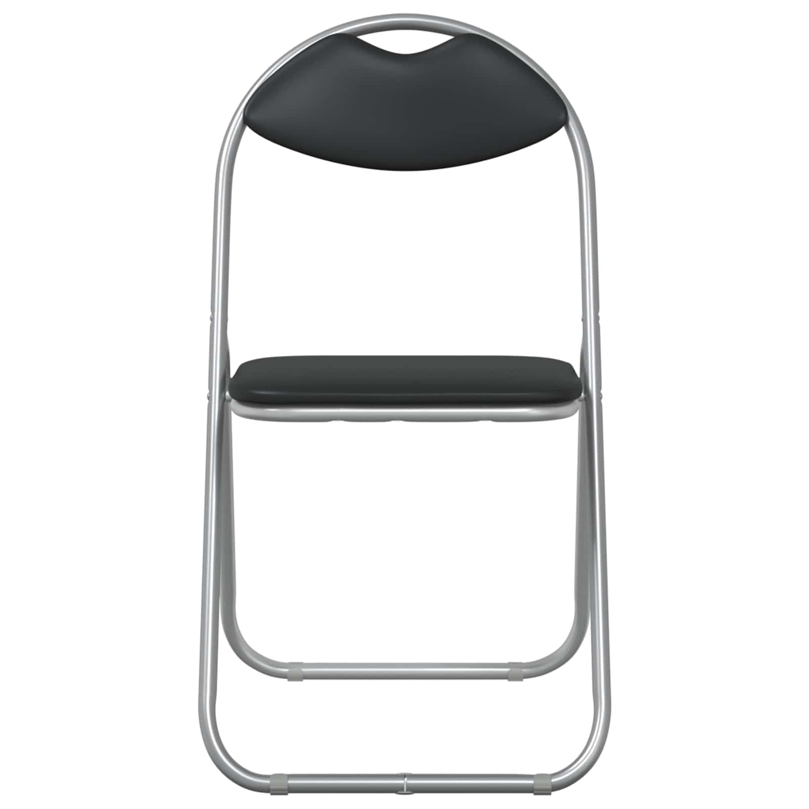 Juego de 8 sillas plegables, tapizadas, para comedor | Sillas plegables de cocina y comedor que ahorran espacio, con cómodo acolchado y estructura de acero resistente.