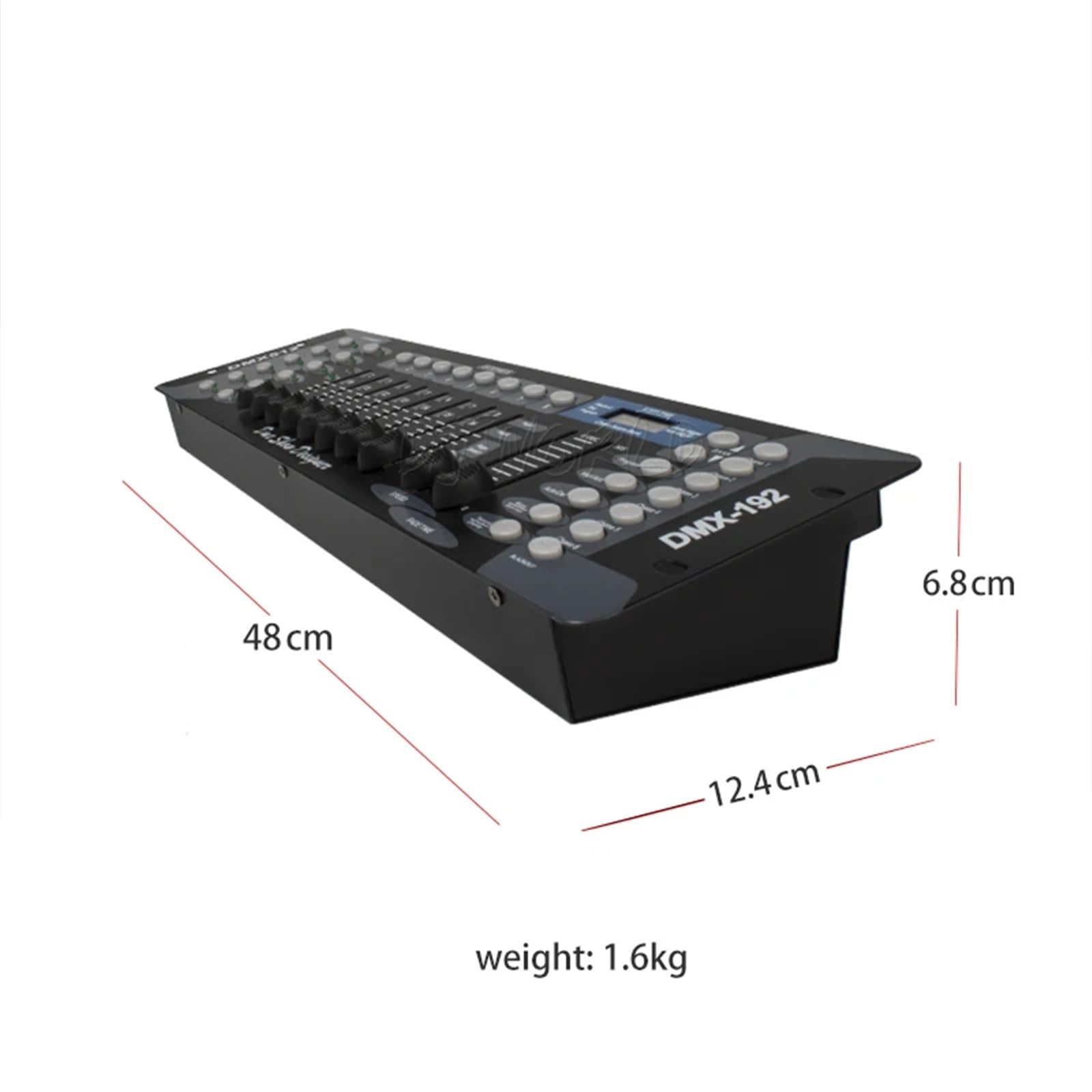 Mikser audio DJWORLD 192 kontroler do reflektora z ruchomą głowicą 192 kanały kontroler Dj do sprzętu DJ-skiego DMX512 kontroler Dsico(5500W)