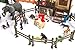 Constructive Playthings CP Toys 55 pc. Jungle Animal Rescue Playset with 5 Action Figures and Safari Jeep