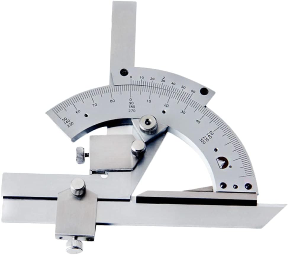 320degree Stair Gauge Tool Digital Angle Ruler Precision Goniometer Protractor Woodworking Measuring Tool Portable Easy to Use