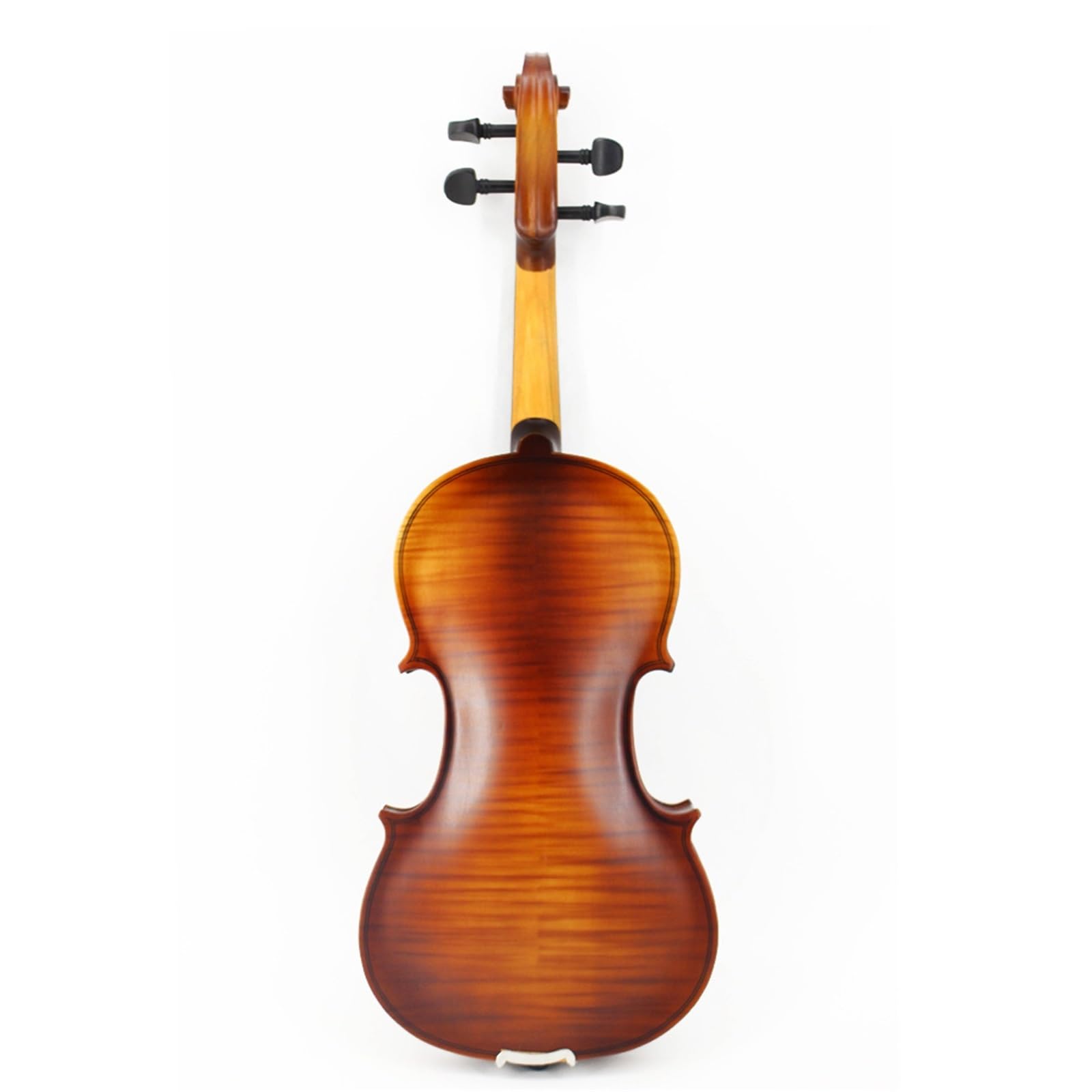 Violino Da Pratica Per Principianti Lucido In Legno Massello Fatto A Mano Popolare Rosa(1/4)