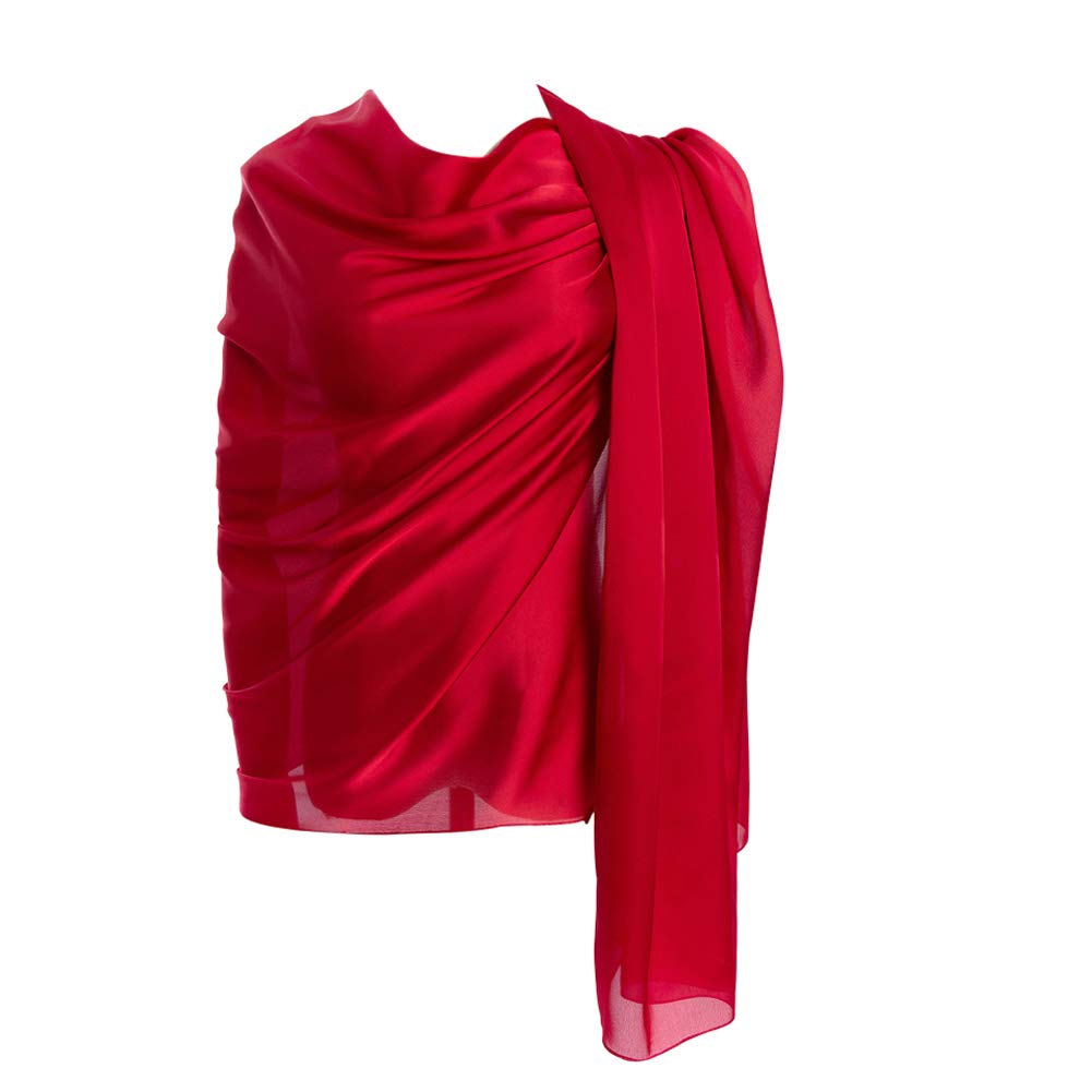 CYZLANNWomen's Scarves 100% Silk Long Lightweight Scarfs for women
