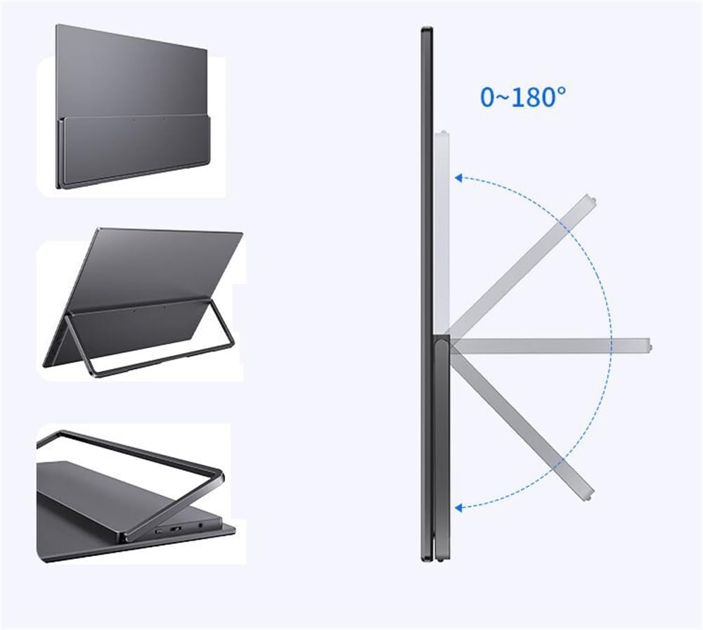 Display portatile da 2,5K e 16 pollici a 120 Hz for laptop, telefoni cellulari schermi secondari estesi Monitor per Smart Working