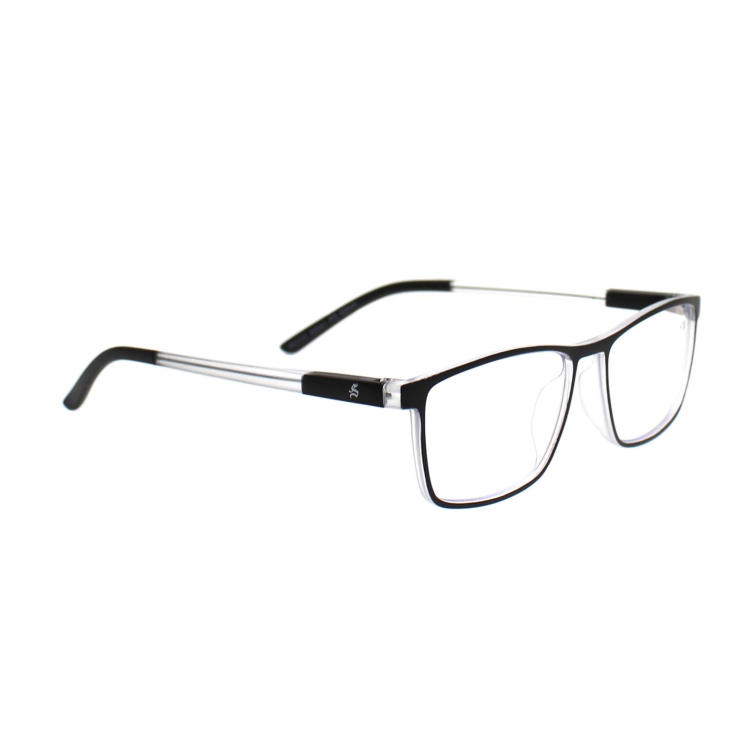 Esperto Readers Wood Reading Glasses - Blue Cut Lens With Antireflection & Ultra Light Weight For Men & Women +1.00 to +3.00 Power- Black (+2.75) 3