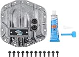 Spicer 10044799 Nodular Iron Front Dana 44 and AdvanTEK Differential Cover Compatible with Select Wrangler JL - Gray