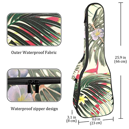 Housse pour ukulélé vintage avec motif palmier tropical floral de 10 mm d’épaisseur et rembourrage en éponge de 53,3 cm… - Les Beatles, Paul McCartney, John Lennon, RIngo Starr, George Harrison Housse pour ukulélé vintage avec motif palmier tropical floral de 10 mm d'épaisseur et rembourrage en éponge de 53,3 cm… – Image 5