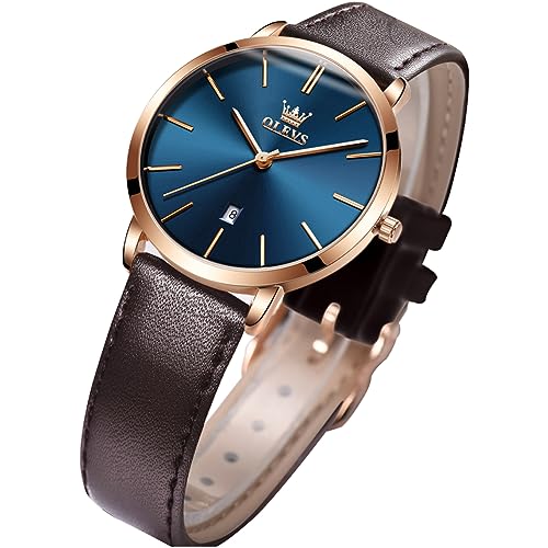 Image of OLEVS Womens Watches Classic Dress Female Wristwatch Ladies Stainless Steel Lady Watch