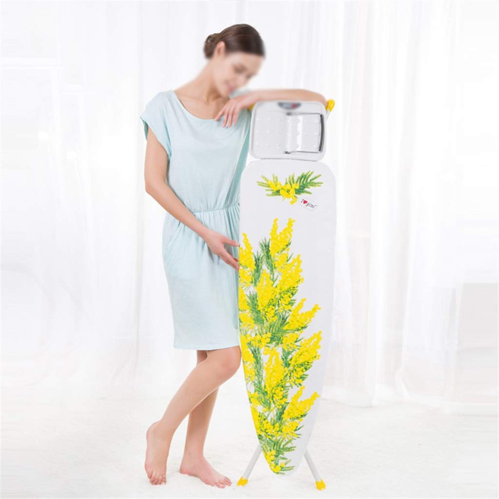 Generisch Dieses Bügelbrett mit verstärkter, Rutschfester Eiswasserabdeckung ist EIN Faltbarer Wäscheständer für Hotels und Haushalte (L130 x B33 x H70–90 cm).