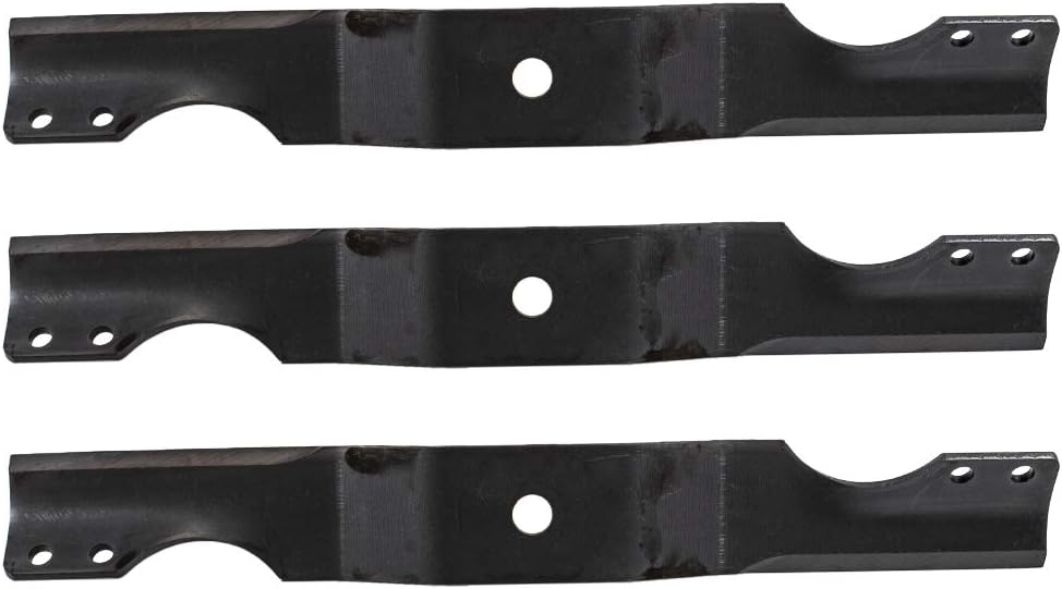 Ariens 3PK Genuine OEM Gravely Blades for Zoom 50 ZT50 50" Deck fits 03746500, 03971900, 3971900, 3746500, 13177