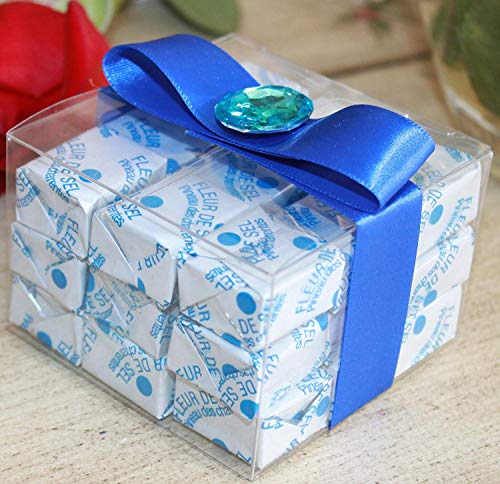 French Gourmet Caramels with French Fleur de Sel of Guerande, 28pc, 8.75oz