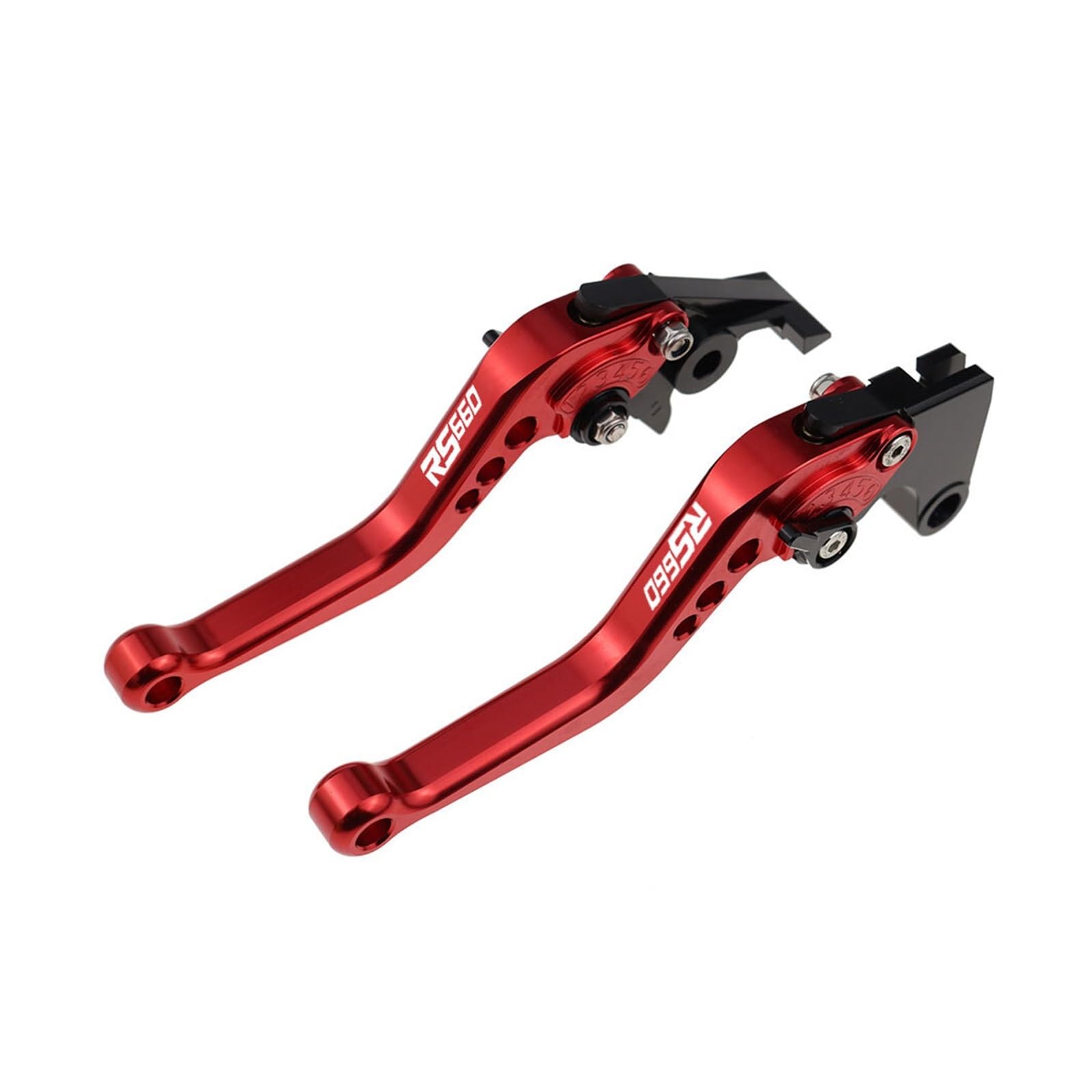 Yxbswbjd 33 Aluminum Alloy Folding Brake Lever For Rs660 Motorcycle Folding Extendable Brake Clutch Levers(33)