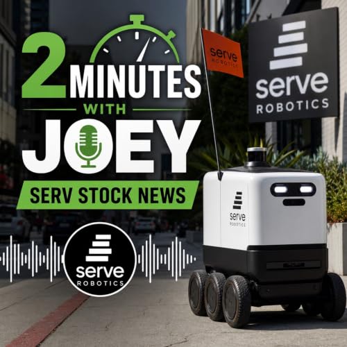 『2 Minutes with Joey - SERV Stock News』のカバーアート