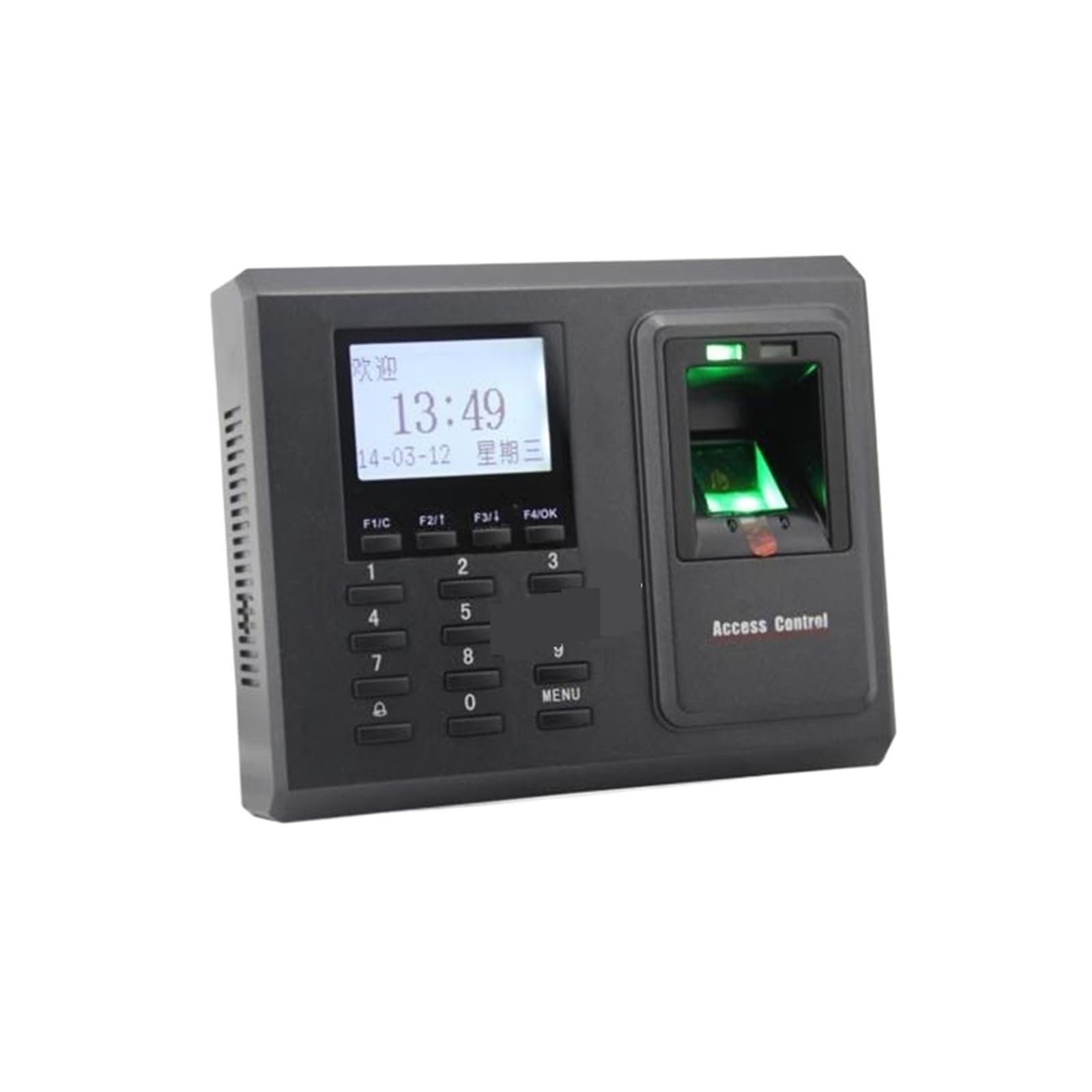 Rejestrator czasu pracy, Zegar czasu pracy, rozpoznawanie odcisków palców, cyfrowy elektryczny czytnik RFID do odczytu odcisków palców dla pracowników