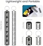 Portatif 7-day organisateur de pilules(2 Pack), Compartiments journaliers séparés. Imperméable Clavier Portable Pill Box, Convient pour les médicaments quotidiens et les voyages (Black+Argent)