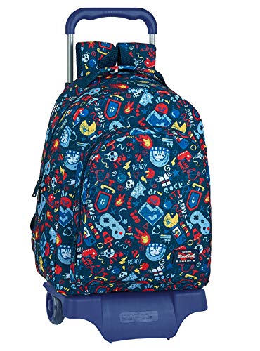 Safta  Mochila Escolar Kids  Luggage  Color Gaming  642042313