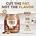 PB2 Powdered Chocolate Peanut Butter with Cocoa | 2lb Jar | 4g of Protein, 90% Less Fat, Certified Gluten Free, Only 50 Calories per Serving for Shakes, Smoothies, Low-Carb, Keto Diets