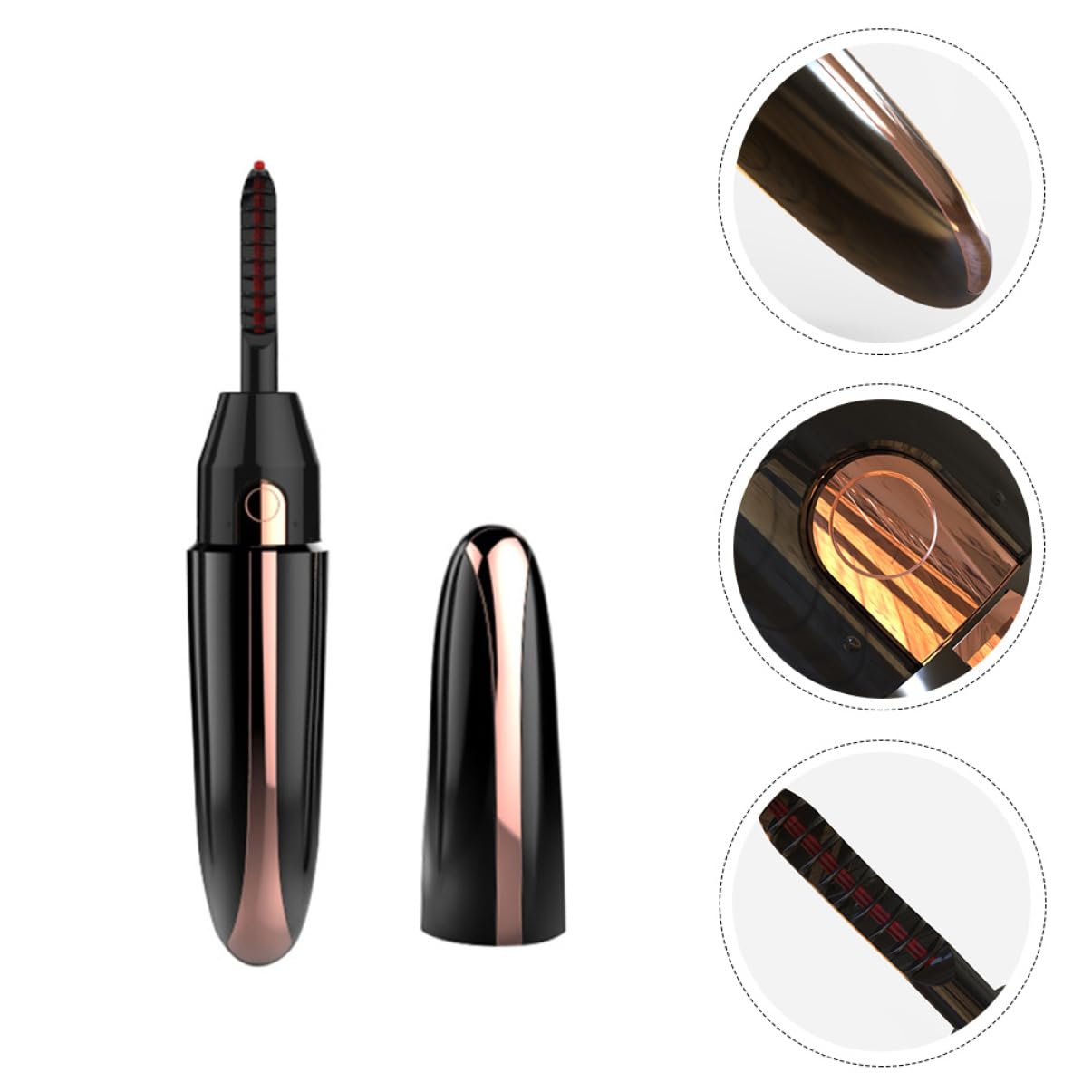 FOMIYES 3sätze Usb Wiederaufladbarer Elektrischer Wimpernformer Tragbare Beheizte Wimpernzange Für Wimpernkrümmung Sicherer Und Gesunder Gebrauch Für Zuhause Oder Reisen