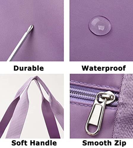 Avilego Gym Bag For Women, Waterproof Sports Travel Duffle Bag Large Gym Tote Bag Weekender Bag With Dry & Wet Pocket #TOP4