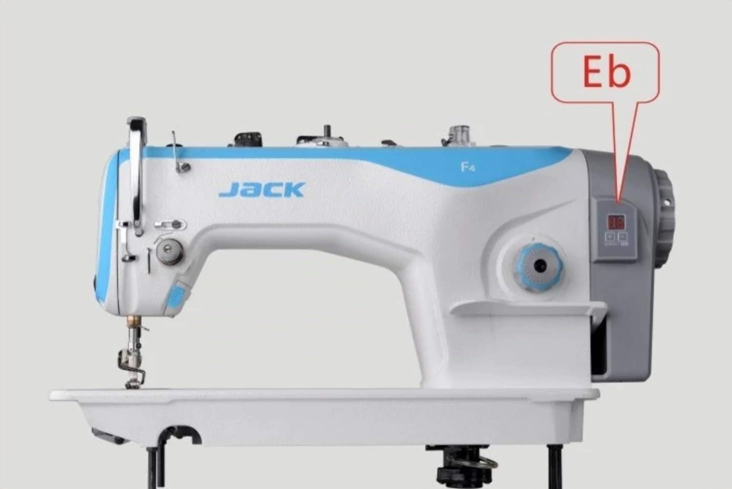 Jack F 4 Direct Drive Lockstitch Máquina de coser industrial.