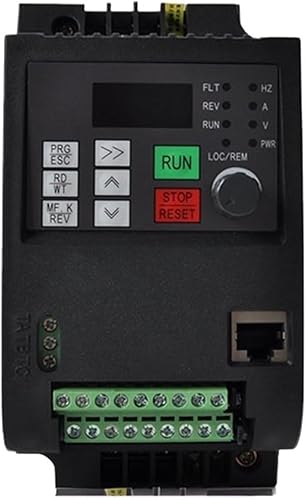 Miniatura 2 de Convertidor de frecuencia para motor 380V 1.5KW2.2KW 1 fase 220V entrada a tres salidas 380V 50hz60hz AC Drive VFD Inversor de frecuencia (7.5KW