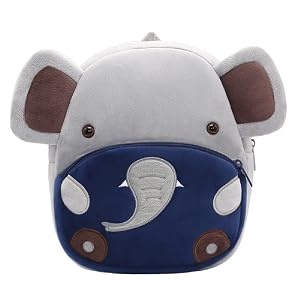 Cute Animal Cartoon Backpack School Bag for Toddler Children Boys Girls 3-5 Years Old for Kindergarten Kids Children