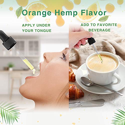 Organic Hemp Seed Oil Drops Extract 250000MG for Pain Relief Natural Hemp Seed Oil Rich in Omеga 3, 6, 9 Helps with Stress Relief Sleep, Skin Care& Hair Growth.Vegan Friendly - Image 5