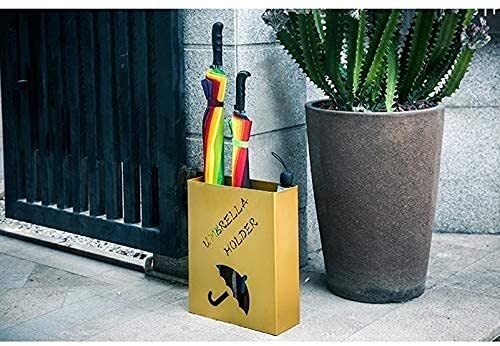 Support créatif pour parapluies design jaune géométrique - 4