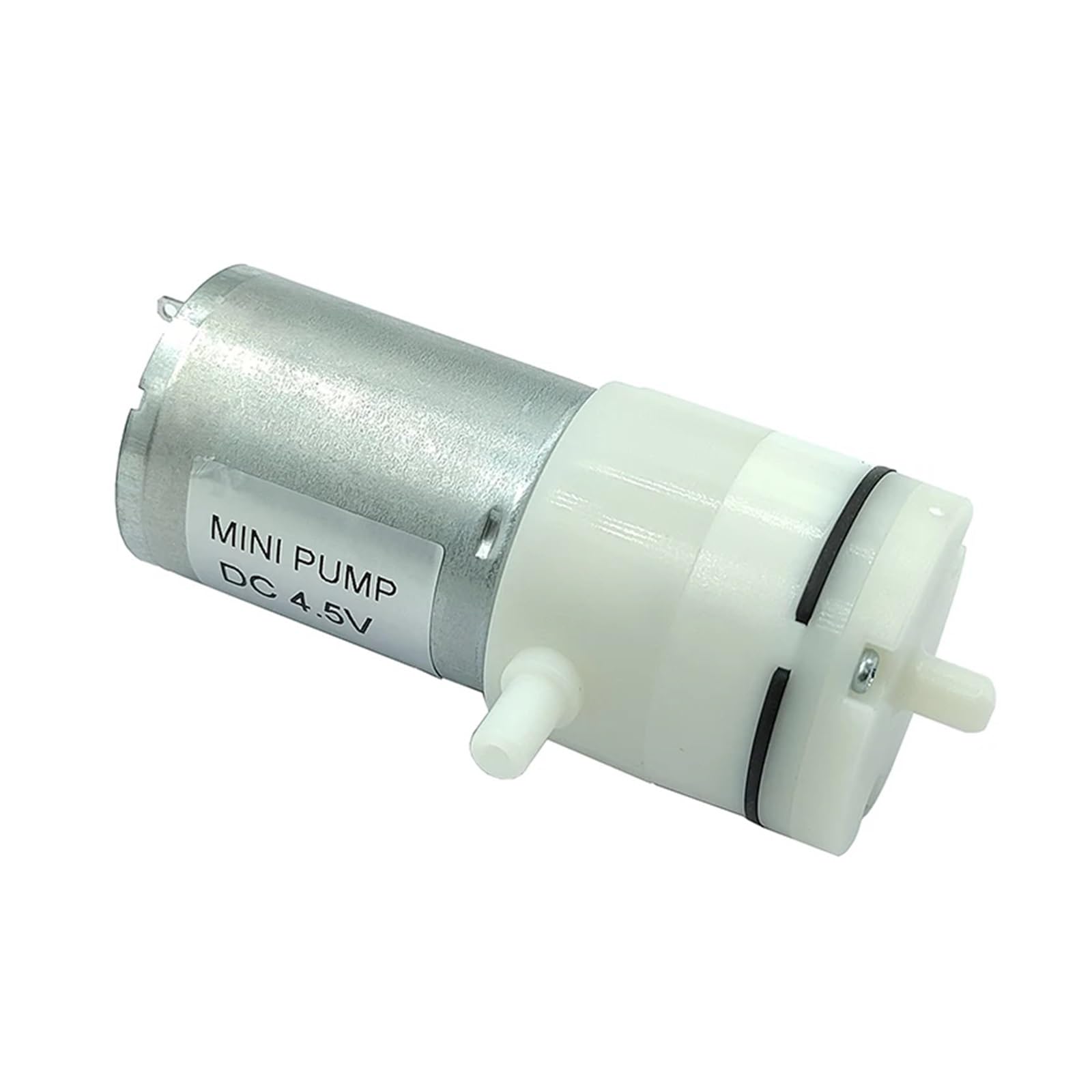Peristaltic Pump, 3.7V 6V 12V Small Mini 370 Motor Diaphragm Air Pump Vacuum Negative Pressure Suction DIY Breast Inflator Aquarium(DC 4.5V)