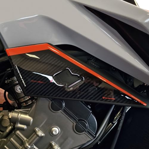 Autocollants Moto Compatibles KTM 890 Duke Protections Radiateur Flancs 3D