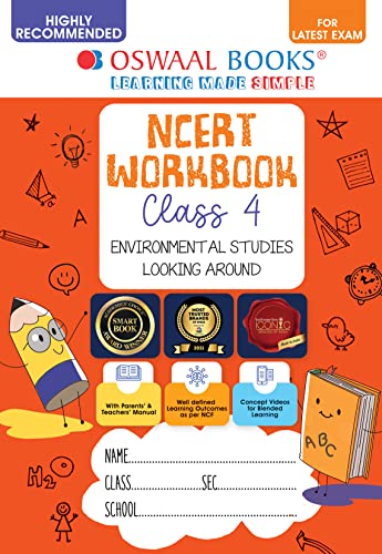 Oswaal NCERT Workbook Environmental Studies (Looking Around) Class 4 (For Latest Exam) Oswaal Editorial Board