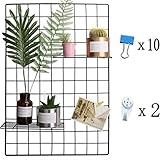 malla metalica negra decoracion *💗Consejos: debido a la venta caliente de los productos, los pequeños clips (regalos) en los paquetes que recibe pueden ocasionalmente diferir de los que se muestran en las imágenes, por favor, comprenda
