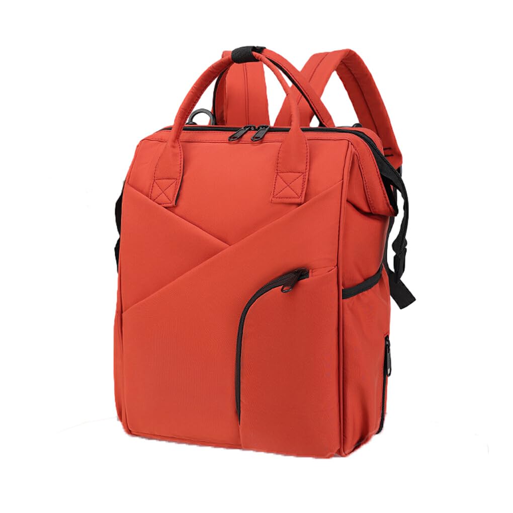 siduytin Mommy Bags For Baby Stroller Unisex And Multipurpose Diaper Bag For Easy Organization Baby Stroller Nappy Backpack On Go, Red