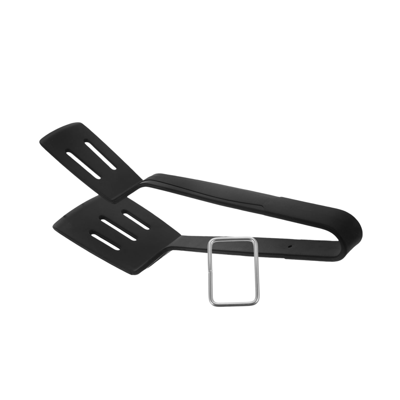 BESTonZON 2stücke Silicone Kitchen Clamp Multifunktionale Bbq Zange Und Pfannenwender Lebensmittelechtem Für Steak Fisch Und Eier Hitzebeständig Antihaft