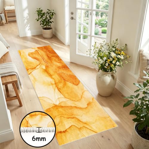 Alfombra pasillo larga 90 x 200 cm gris alfombra cocina lavable antideslizante 4