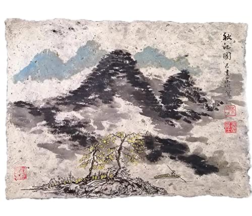 50 Pcs 16X11 Inches Mulberry Paper Sheets Craft Paper Painting Papers For Scrapbooking, Painting And Decoupage #TOP3